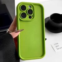 Funda de silicona líquida para iPhone, carcasa suave a prueba de golpes, de lujo, gruesa, mate, para iPhone 15, 13, 14, 11, 12 Pro Max, 15 Plus - details 13