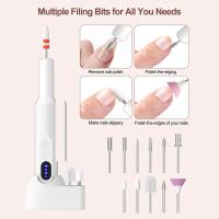 Máquina pulidora de uñas eléctrica inalámbrica, portátil, profesional, manicura - details 4
