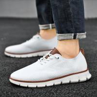 Zapatos ligeros para caminar para hombre, Zapatillas de malla transpirables, informales, para exteriores - details 20