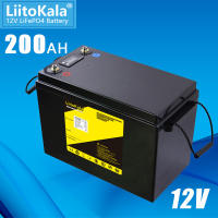 LiitoKala 12V 200Ah Lifepo4 Paquete de Celdas LCD Litio Hierro Fosfato Batería para Barco Motor Eléctrico Inversor - details 0