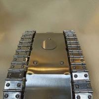 Modelo de batalla principal de acero inoxidable, juguete de Metal, vehículo de combate militar de aleación, tanque de aleación de grado coleccionable - details 23