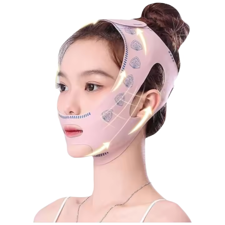Vende adelgazante, estiramiento v-facial, pliegues nasolabiales, papada para mejorar el sueño, mascarilla de grabado facial, lifting - 1