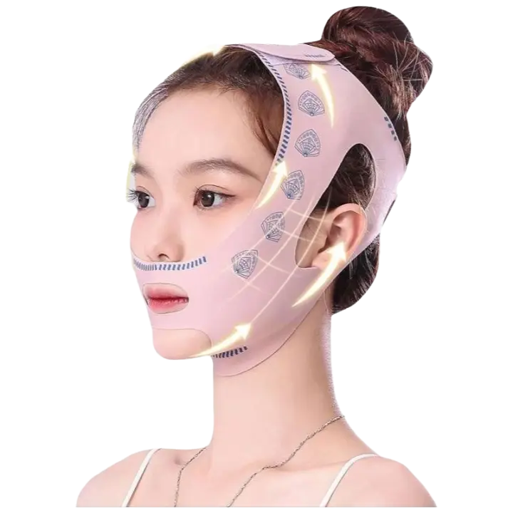 Vende adelgazante, estiramiento v-facial, pliegues nasolabiales, papada para mejorar el sueño, mascarilla de grabado facial, lifting - 1