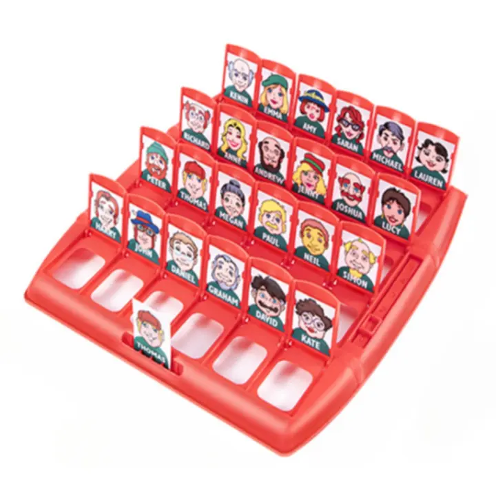 Adivine quién soy en un juego de mesa Adivine quién es el personaje Tablero de cartas Entrenamiento lógico Interacción - 1