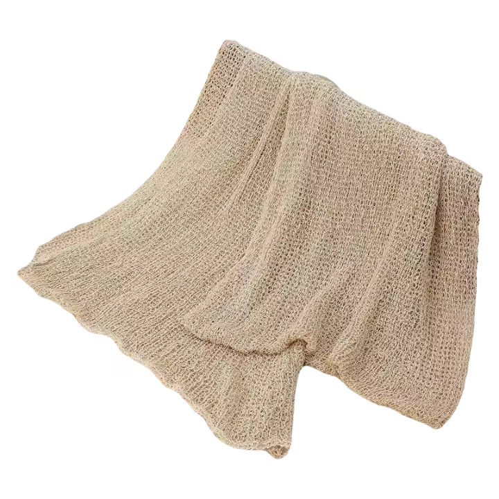 Accesorios de fotografía para recién nacidos, manta de algodón, embalaje elástico, 1 rollo - 1