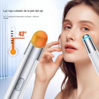 Masajeador de Ojos Eléctrico, EMS Dispositivo de Ojos Antiarrugas y Antiedad, 3 Modos de LED Terapia, 38-45 ℃ Compresa Caliente, - details 4