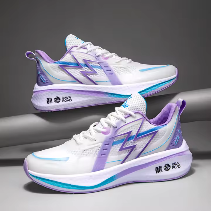 Novedad de verano, zapatos de malla, zapatillas informales transpirables, zapatos para correr ligeros de fondo suave para estudiantes - 1