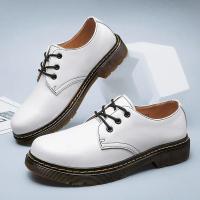 Zapatos de Lujo al Aire Libre Estilo Británico Zapatos de Trabajo de Suela de Tendón de Carne con Cordones Moda Casual para Hombres - details 6