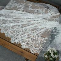 Tela de encaje para pestañas de 3m de largo y 1.5m de ancho tela para vestido de mesa cortina y veil fabricado en poliéster - details 5