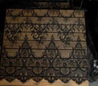 Tela de encaje para pestañas de 3m de largo y 1.5m de ancho tela para vestido de mesa cortina y veil fabricado en poliéster - details 4