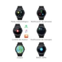 KSIX Reloj Inteligente Eclipse para Hombre Multideporte. Smartwatch Táctil 1.28” IPS Impermeable con Bluetooth. Pulsera de Actividad con Pulsómetro, Medidor de Presión Arterial y Oxígeno en Sangre. - details 6