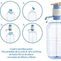Dispensador de Agua para garrafas, Bomba de Agua para garrafas, dispensador Agua para garrafas de 5 6 8 10 y 12 litros, dispensador de Agua Universal para garrafas, dispensador para garrafas Agua - details 2