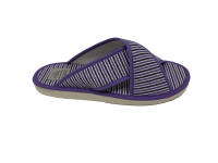 Zapatilla de Estar por casa/The Pool Slipper Company/Mujer/Tiras Cruzadas/Empeine Lona/Color Lila/Suela Eva/Muy Ligera - details 3