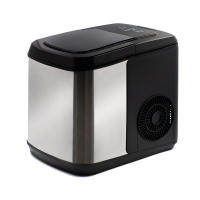 Ostarkdom Maquina de hielo, panel tactil maquina para hacer hielo 12KG en 24H, capacidad 1,8L de agua, tamaño 36*24*32 - details 0