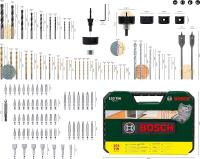 Bosch 103 uds. Set de brocas y puntas de atornillar de titanio (para madera, mampostería y metal, incluye sierras de corona y brocas fresadoras planas, accesorios para taladro y destornillador) - details 2