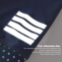 KEMALOCE Men Cycling Bib Shorts Blank Blue&Black 5D Gel Pad Mountain Bike Shorts High End Outdoor Breathable Bike Tight Knicker - details 8