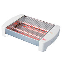 Jata Tostador Horizontal Plano Parilla de Acero Inoxidable con 2 Barras de Cuarzo Gran Superficie Bandeja Recogemigas Extraíble 400 W - TT587 - details 3