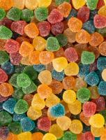 Vidal Gomitas de azúcar en bolsa de 1 Kg - Todo un clásico en golosinas de diferentes colores y sabores a limón, plátano, naranja, manzana, fresa, frambuesa y con una deliciosa cobertura de azúcar - Sin gluten y sin grasa - details 2
