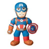 MARVEL-PELUCHE AVENGERS-SPIDERMAN-IROMAN-HULK-CAPITAN AMERICA CON SONIDO 4MODELO SURTIDOS 50CM-PLAY BY PLAY - details 3
