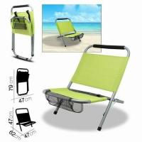 Maxia Market - Silla de Playa Plegable Estructura de Acero Tela Oxiford 62x47xH47 cm - details 5