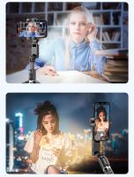 Estabilizador de Movil,Estabilizador de Cardán con Luz para Video de Vlog/Youtube/TikTok con Inalámbrico rotación automática de 360° y Modo de Escena con App - details 9