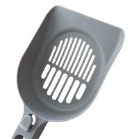COTTECOTA-Palas para la arena de los gatos 28 cm cuchara para arena para gatos, Pala Gris/ Blanco (color al azar) para arena para gatos con pala profunda Pala Para Bandeja Higienica De Gatos Paso Fino Scoopy Paleta. - details 1