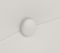 DHOME Cabecero de Polipiel o Tela AQUALINE Pro cabeceros Cabezal tapizado Cama Lujo (Blanco Hueso Polipiel) - details 4