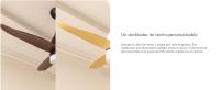 Create Ventilador de Techo  Silencioso Motor DC con Función Reverse y Luz LED Seleccionable - WINDLIGHT HELIX DC - details 7