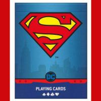 Cartamundi Baraja de poker de 55 cartas de Superman DC Comics Héroe Superhéroe Cine retro vintage Juego mesa Jugar Colección Coleccionable - details 6