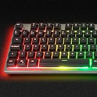 Unykach Teclado Gaming NOVA K244 con 105 Teclas QWERTY, Cable USB, Retroiluminación LED RGB Efecto Arco Iris, Ergonómico - details 4