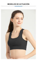 FREES COPES Sujetador Deportivo Mujer Sexy Yoga Gimnasio Fitness Atlético - details 4