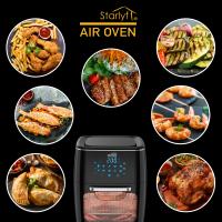 STARLYF - Horno freidora de aire sin Aceite 3 en 1, 12 litros, 1700W, 10 Programas, deshidratador de alimentos, Incluye accesorios, Ahorro energético con tecnología Air Cycling, Panel LED táctil Air Oven - details 1
