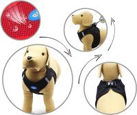 COTTECOTA-Arnés para Perros Mascotas 5 Tamaños y Varios colores a Elegir para Perro pequeño Mediano y Grande Arnes para Perro Cómodo Transpirable Chaleco Arnés Pecho Ajustable para Adiesreamiento - details 1