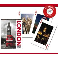 Piatnik Baraja de poker de 54 cartas London Poster Fotografía Cartel Monumento Londinense Viajar Londres Reino Unido Juego mesa Jugar Adultos Colección Coleccionable Poquer - details 6