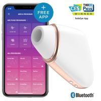 SATISFYER MODELO LOVE TRIANGLE SUCCIONADOR Y VIBRADOR APP CONTROL COLOR BLANCO JUGUETES SEXUALES - details 0