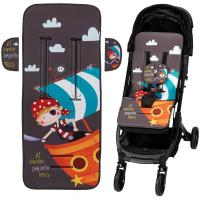 Various Colchoneta Silla Paseo,Colchoneta Para Silla De paseo Universal, funda carro bebe universal, Transpirable Ideal Para Verano Cochecitos y Asiento de Carro(Leon ,Sirena , Mickey Mouse, Minnie,Vichy,Animales Rosa y Grises,Dragon,Jirafa Star) - details 8