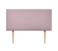 DHOME Cabecero de Polipiel o Tela AQUALINE Liso Cabeceros Cabezal Tapizado Cama Lujo (Salmón Tela) - details 7