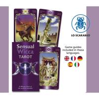 Naipecoleccion Lo Scarabeo Tarot de 78 cartas de la Sensualidad Wicca Instrucciones en inglés, italiano, español, francés y alemán Adultos Cartas adivinatorias Esotérico Esoterismo Aprender - details 1