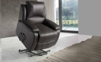 ECODE Sillón Relax Piel de Vacuno, con Sistema Elevador,Masaje programable y Calor Lumbar ECO-8620UP Eco-de - details 0