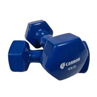 Juego de dos Pesas de Vinilo, 1, 1.5, 2, 3, 4, 5 Kg, set de Mancuernas de gimnasio para entrenamiento fitness y musculación, pesas hexagonales de vinilo, material de deporte. - details 2