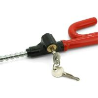 Maxia Market Barra Antirrobo de Bloqueo de Volante con Cerradura, 2 Llaves , universal coches - details 2