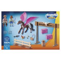 Marla Del y Caballo con alas Pegasus película PLAYMOBIL (70074) - details 2