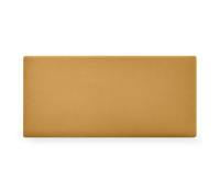 DHOME Cabecero de Polipiel o Tela AQUALINE Liso Cabeceros Cabezal Tapizado Cama Lujo (Mostaza Tela) - details 3