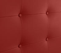 DHOME Cabecero Capitone Tapizado Polipiel o Tela Acualine con 8cm de Grosor Cabezales de Cama Acolchado Capitoné Cabeceros de Cama (Rojo Polipiel) - details 4