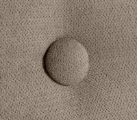 DHOME Cabecero de Polipiel o Tela Acualine con 2 Hileras de Botones Colores Cabezal Tapizado Cama Lujo (Tierra Tela) - details 4