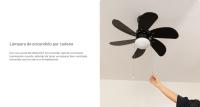 CREATE- Ventilador de Techo 53W Silencioso Ø86 cm - 3 velocidades, función verano / invierno  - WINDLIGHT EASY - details 4