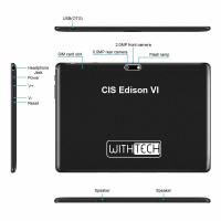 Tablet 10 pulgadas Withtech CIS Edison VI Deca Core 6 GB RAM 64GB ROM 4G+teléfono Android 10 GPS con funda - details 1