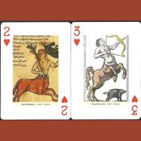 Piatnik Baraja de poker de 54 cartas Zodiaco Signo zodiacales Arte Capricornio Leo Aries Virgo Piscis Tauro Géminis Acuario Juego mesa Jugar Adultos Colección Coleccionable Poquer - details 3