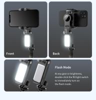Estabilizador de Movil,Estabilizador de Cardán con Luz para Video de Vlog/Youtube/TikTok con Inalámbrico rotación automática de 360° y Modo de Escena con App - details 8