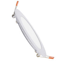 PLACA BM LED CIRCULAR SUPERSLIM MARCO BLANCO 6W LUZ BLANCA 6000-6500K 600 LUMENES - details 1
